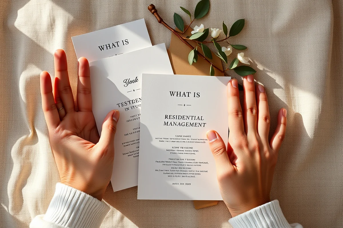 what is residential management — What Is Residential Management (the finished result)